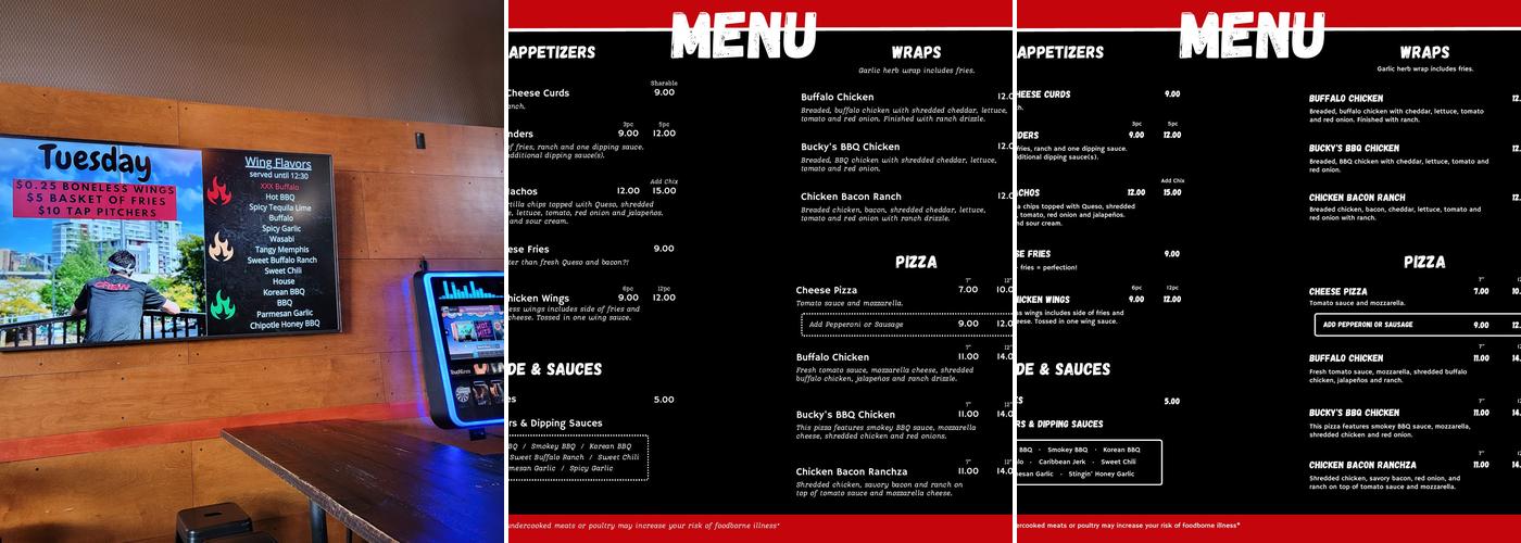 Chasers 2.0 Menu