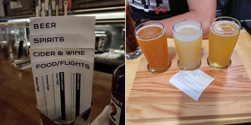 Refuge Tap Room Menu