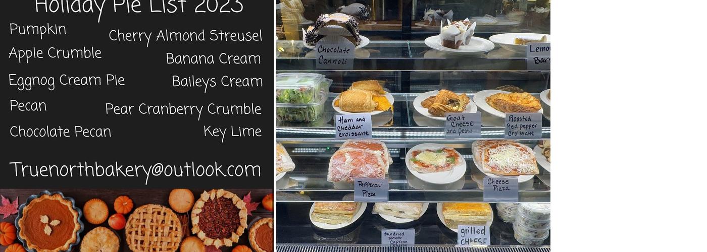 True North Bakery Menu