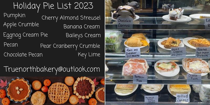 True North Bakery Menu