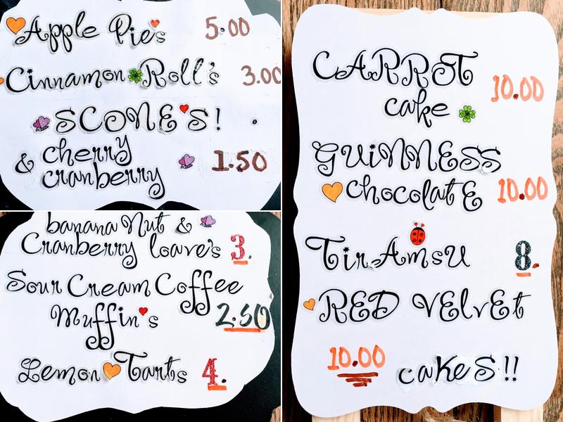 Fremont Sweets Menu