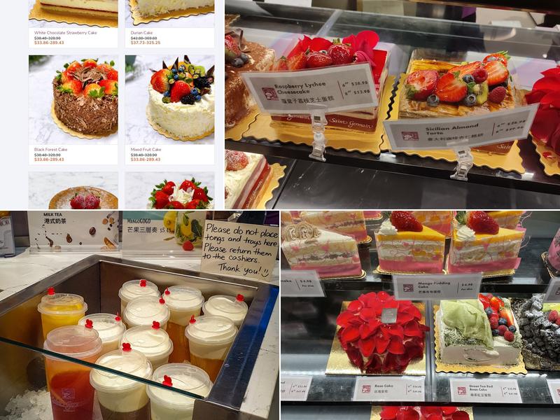 Saint Germain Bakery Menu