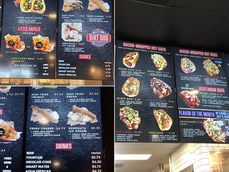 Drips by Dirt Dog - Long Beach Menu