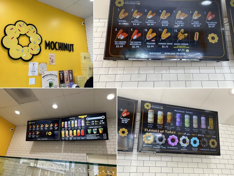Mochinut Menu