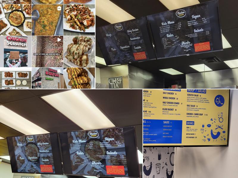 Chicken Scratch Menu