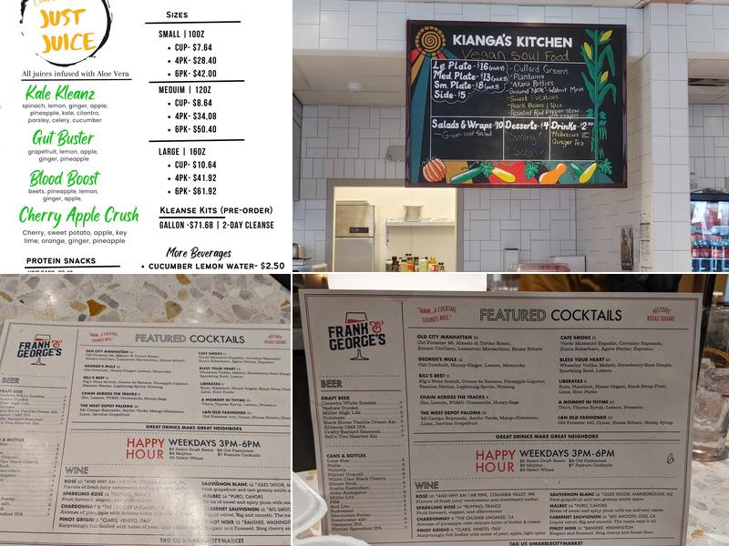 Marble City Market Menu