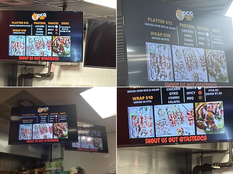 DCG - District Chicken and Gyro Menu