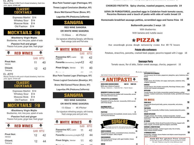 Crosta Menu