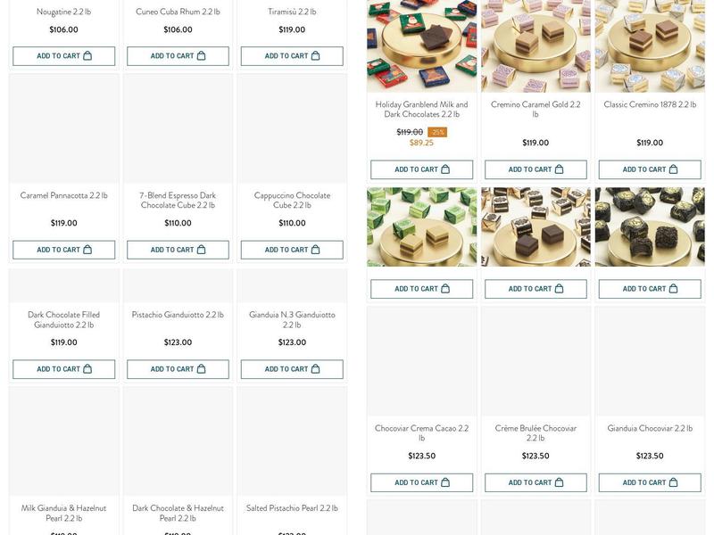 Venchi Chocolate Bleecker St Menu