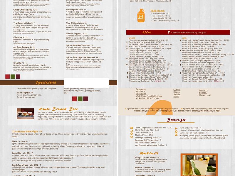 Malai Kitchen Menu