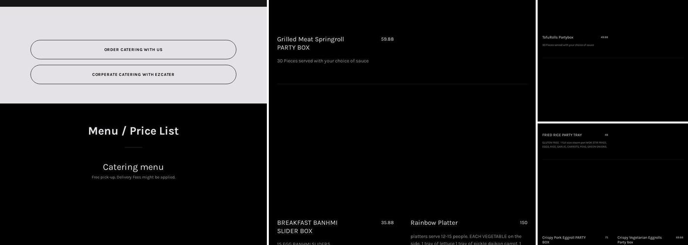 CrackleMi - Vietnamese Grill & Cafe Menu