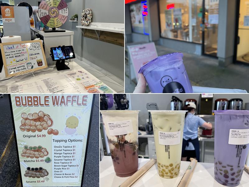 OneZo Tapioca 丸作 Menu