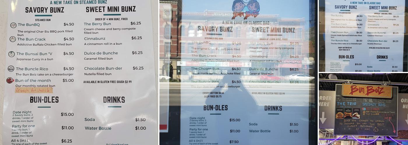 Bun Boiz Menu