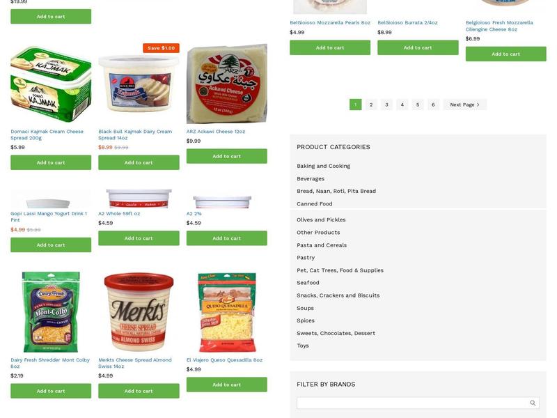 Fresh Mart Menu
