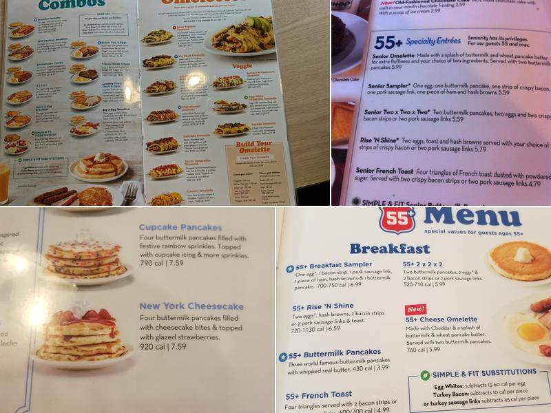 IHOP Menu