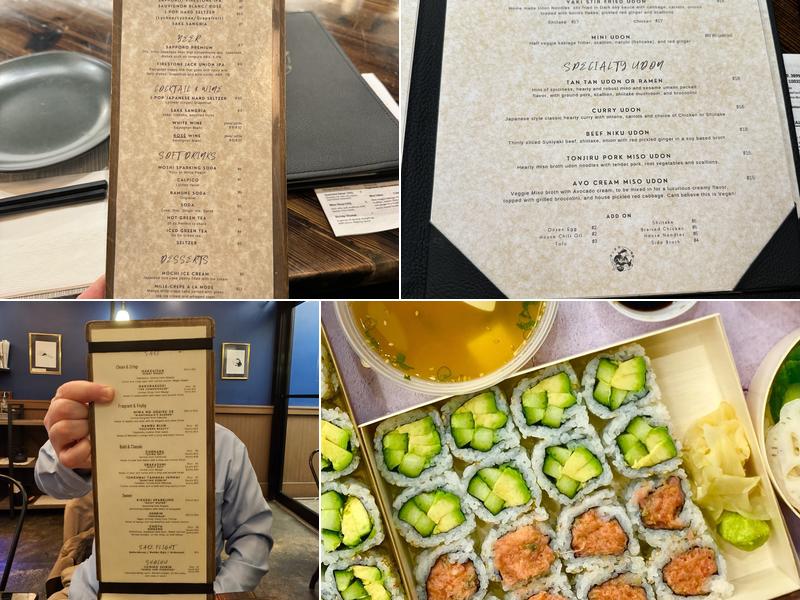 Tampopo Kitchen Menu