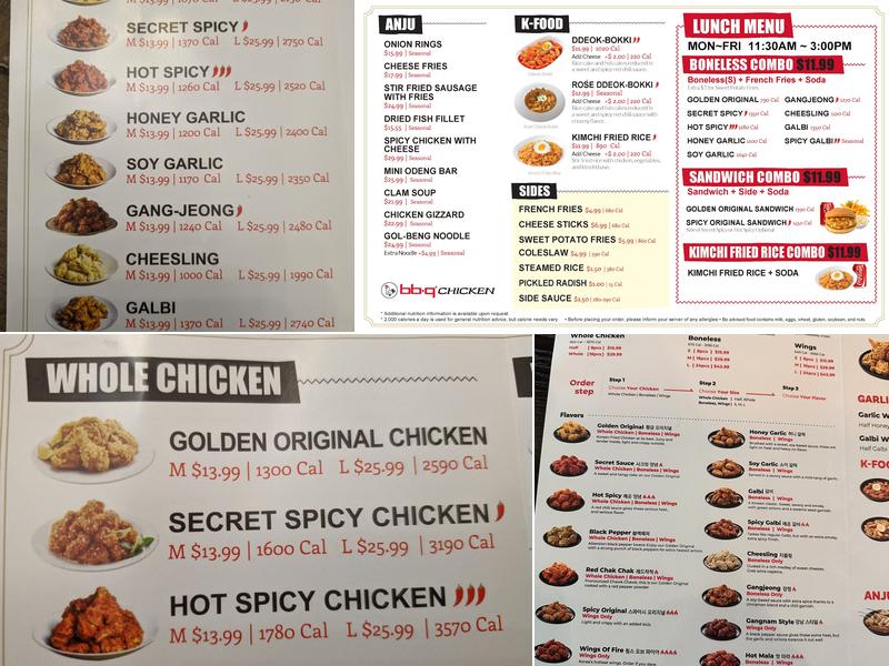 bb.q Chicken Cypress Village (Irvine) Menu