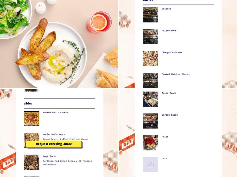 Hogz Backyard BBQ Menu