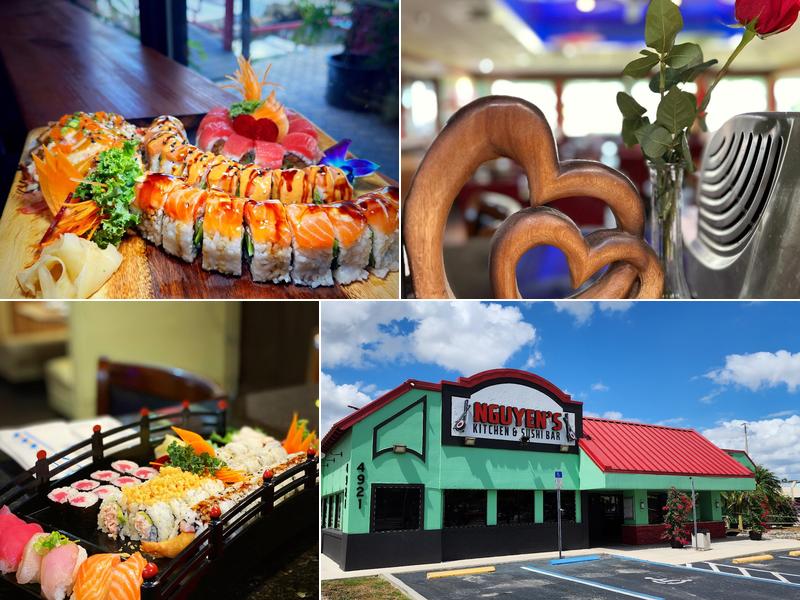 Nguyen’s Kitchen & Sushi Bar 4921 Palm Beach Blvd, Fort Myers
