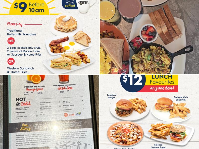 Eggsmart Menu