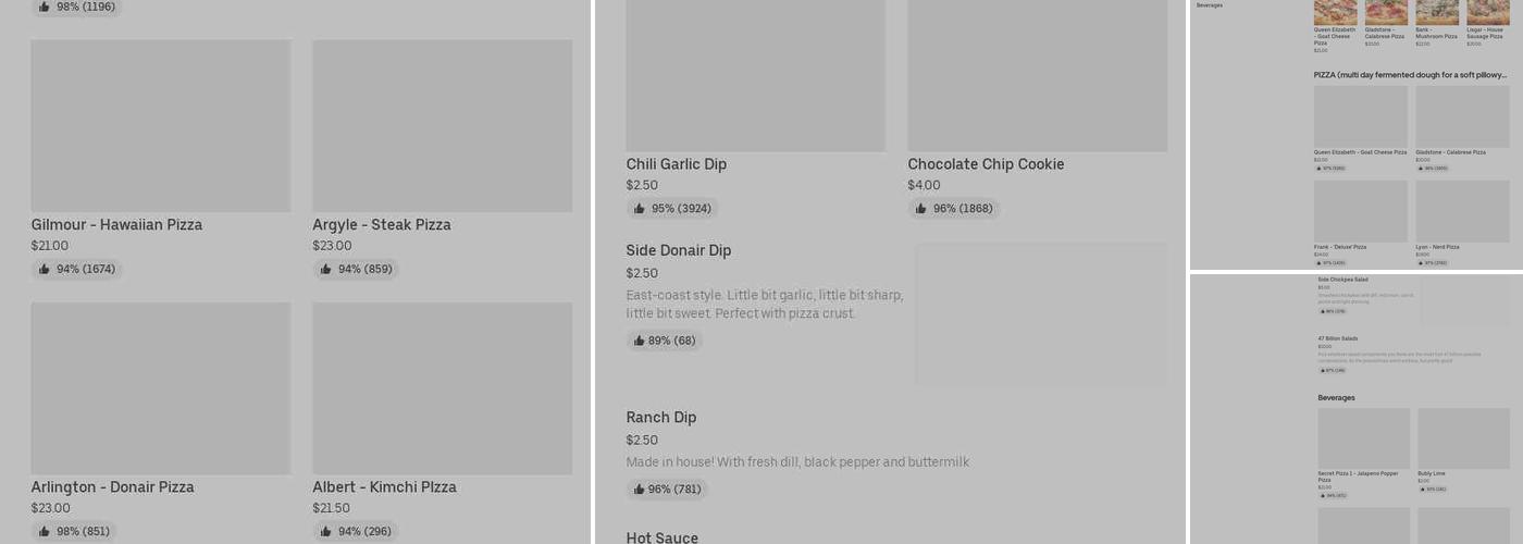 Pizza Nerds (Centretown) Menu