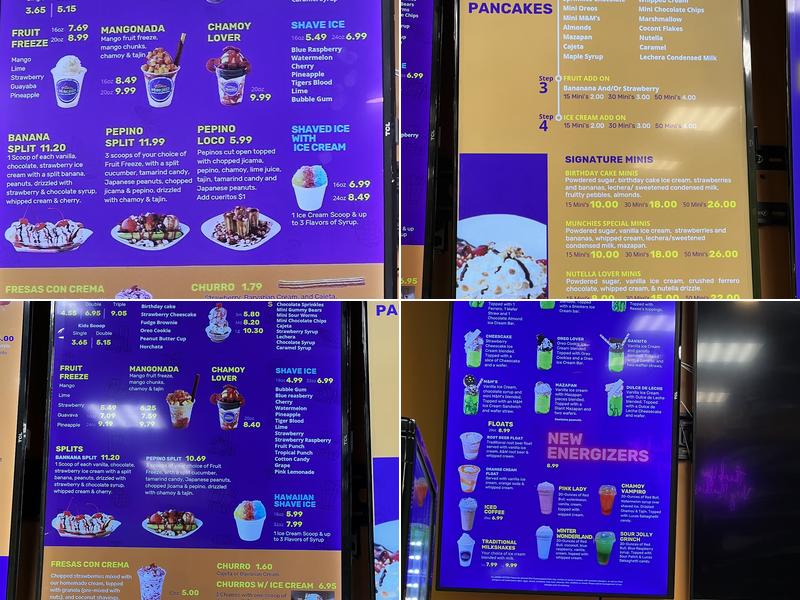FLORES MUNCHIES Menu