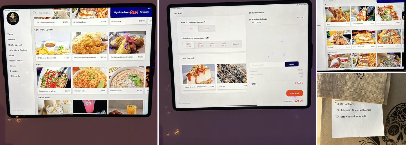 Talkin' Tacos Brickell Menu