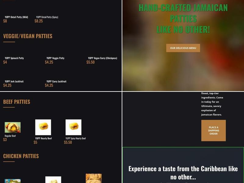 Your Ultimate Patty Place (Y.U.P.P.) Menu