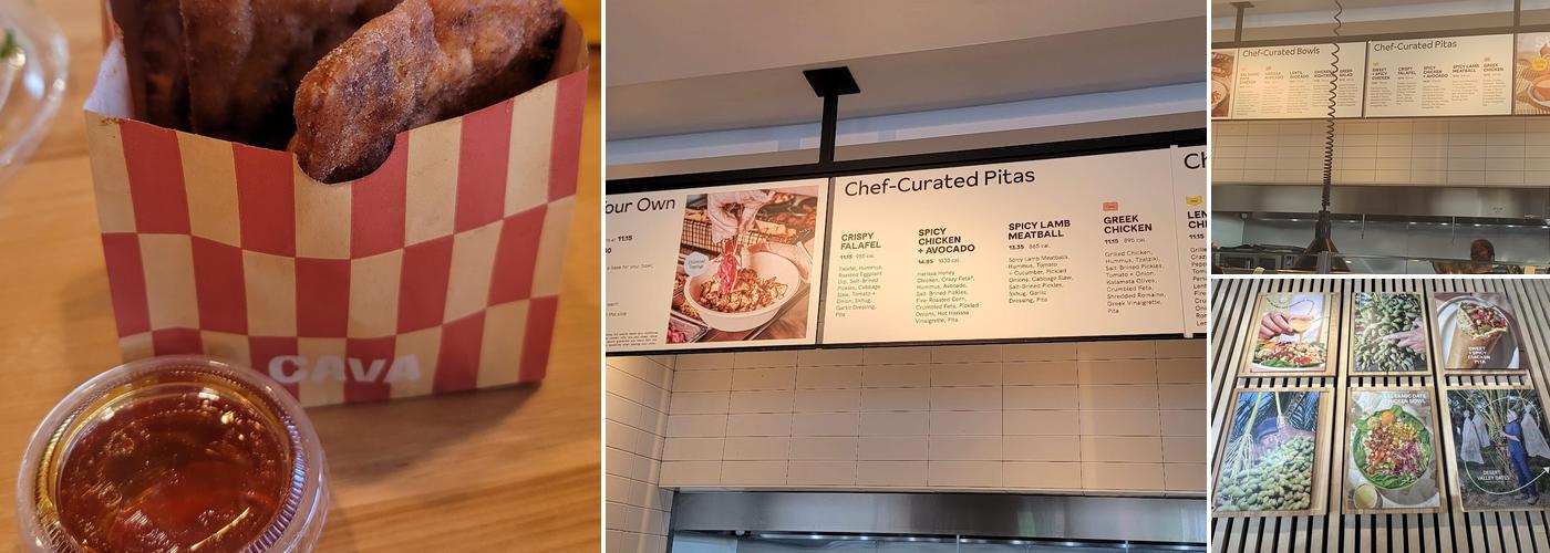 CAVA Menu