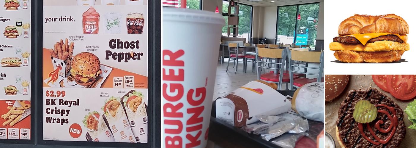 Burger King Menu