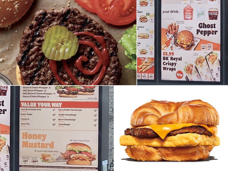 Burger King Menu