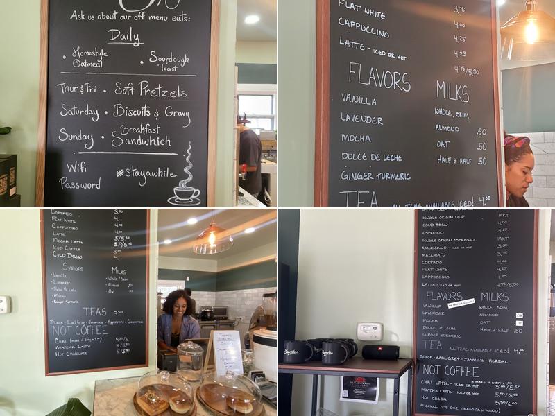 Staycation Coffee Menu