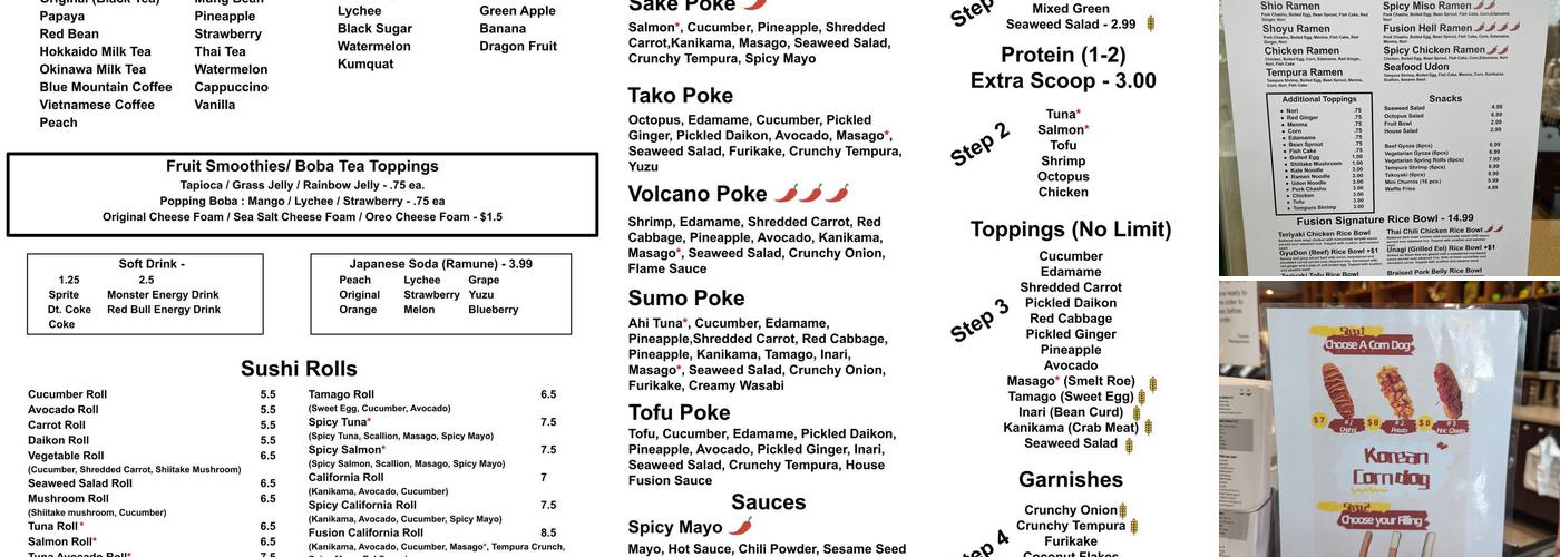 Fusion Poke Menu
