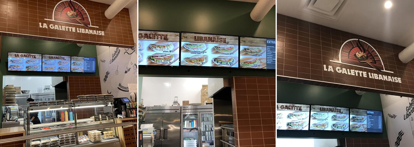 La Galette Libanaise - St-Joseph Menu