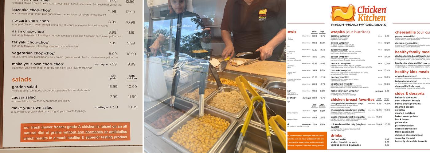 Chicken Kitchen Menu