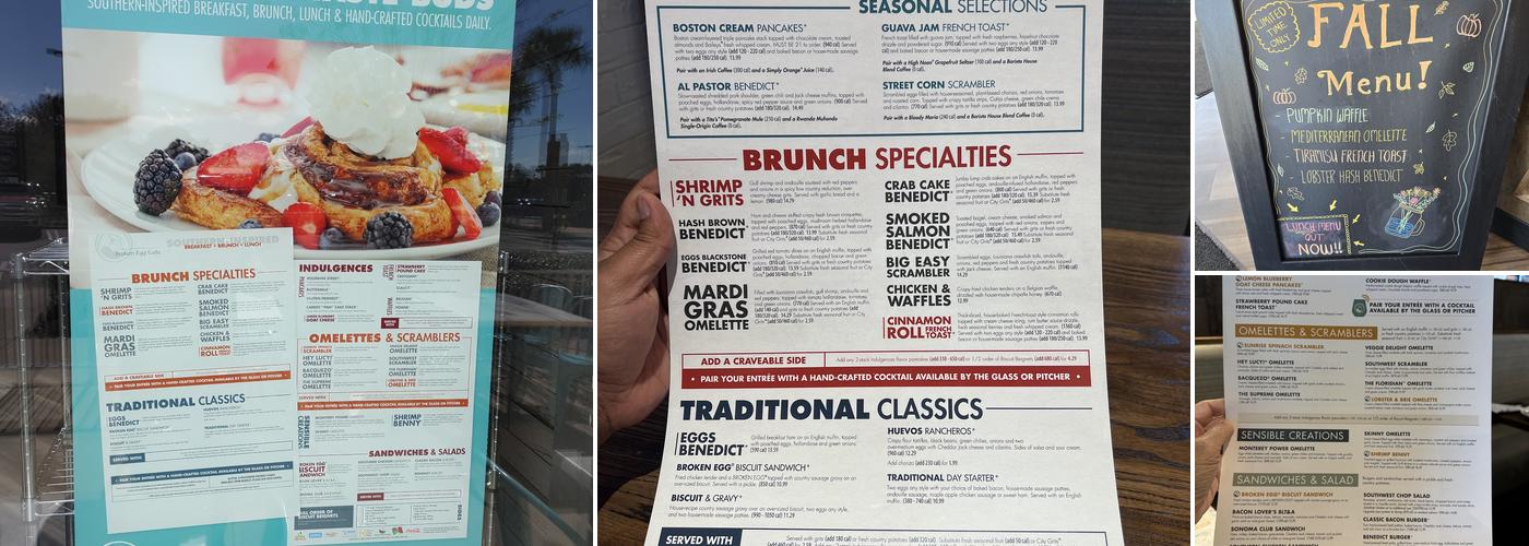 Another Broken Egg Cafe Menu