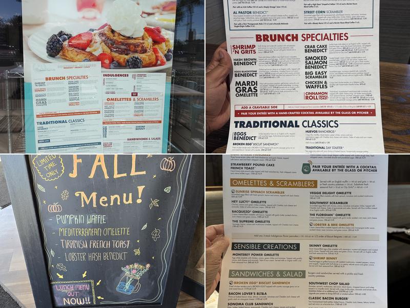 Another Broken Egg Cafe Menu
