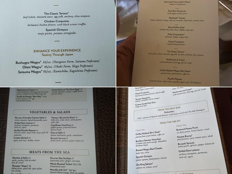 Bazaar Meat by José Andrés Menu