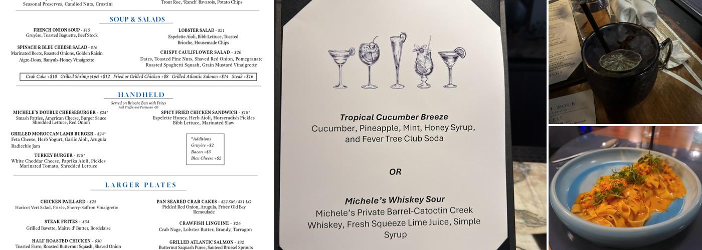 Michele’s Menu