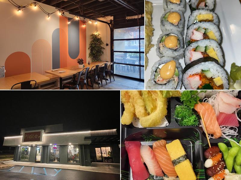 Plate Sushi & Chicken