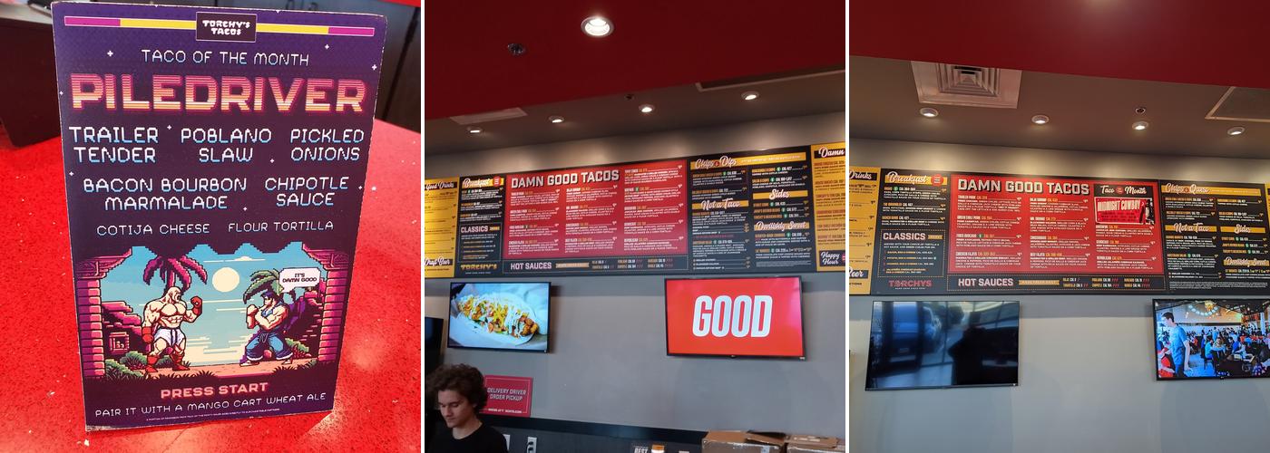 Torchy's Tacos Menu
