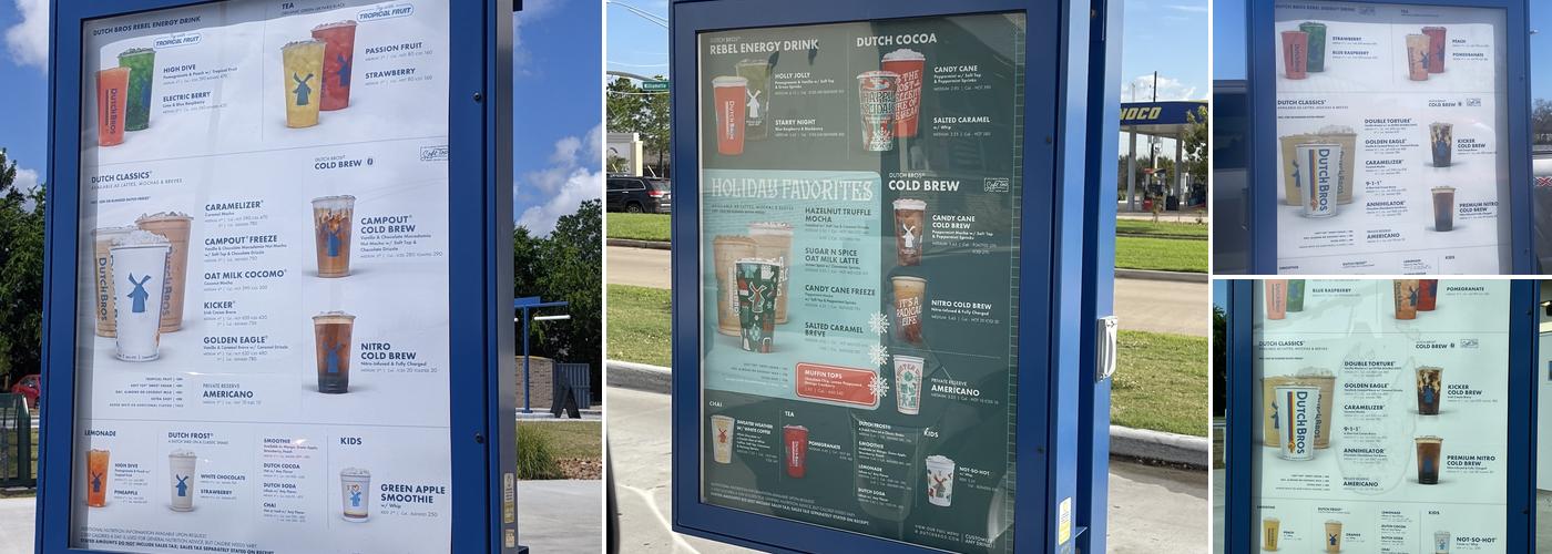 Dutch Bros Coffee Menu