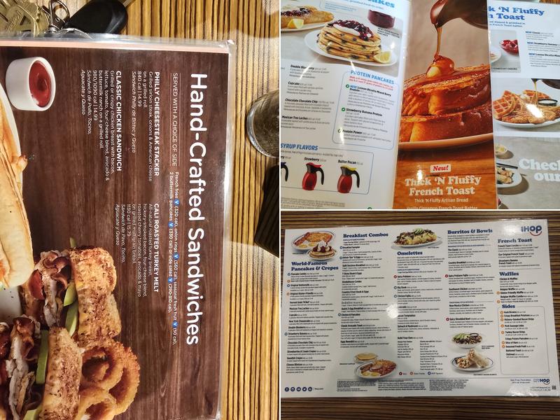 IHOP Menu