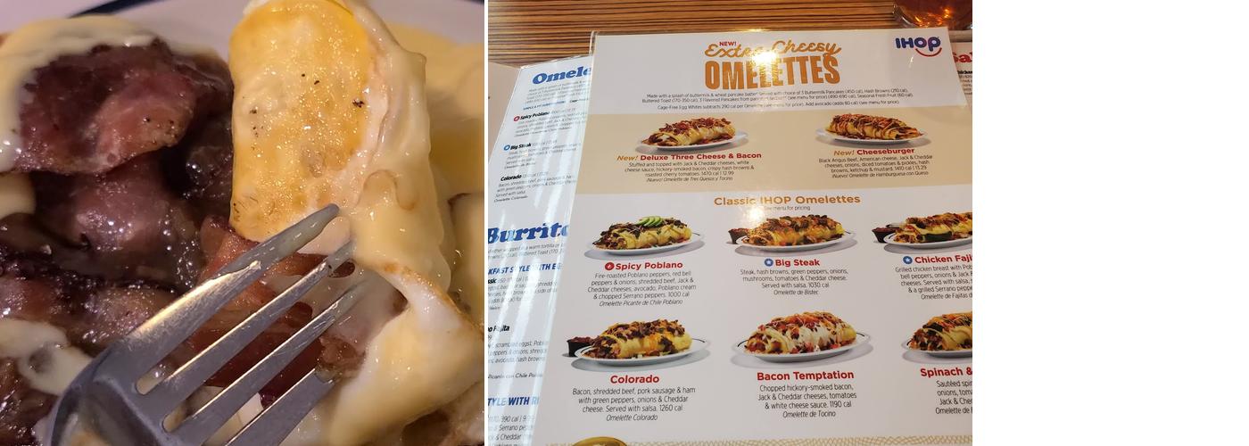 IHOP Menu