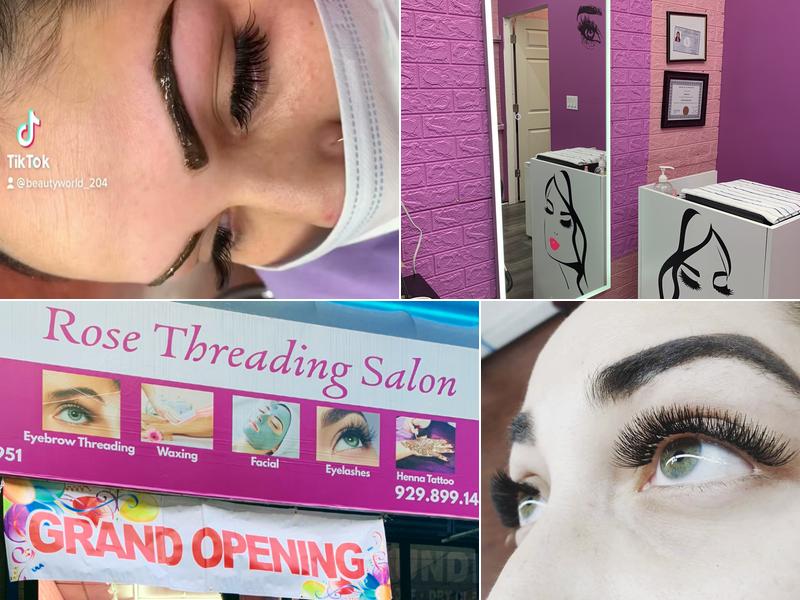 Rose threading salon