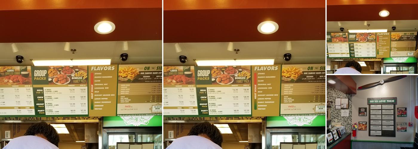 Wingstop Menu
