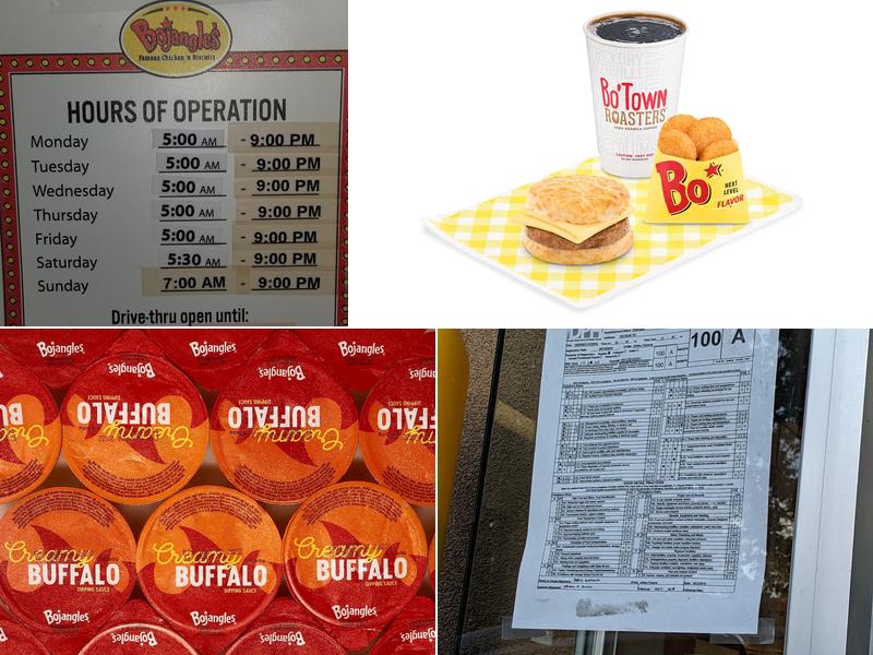 Bojangles Menu