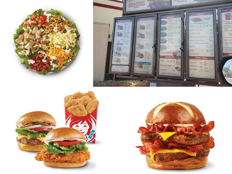 Wendy's Menu