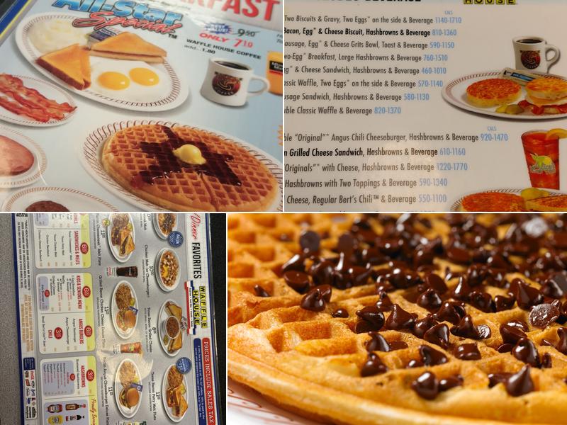 Waffle House Menu
