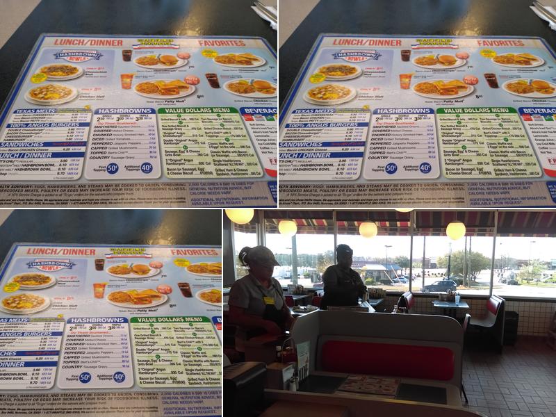 Waffle House Menu